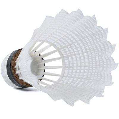 4. Badminton-Federbälle SMJ Nylon TB011 Teloon 3 Stk. 