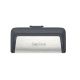 6. SanDisk Ultra Dual Drive 256 GB USB-Stick, USB Typ-A / USB Typ-C 3.2 Gen 1 (3.1 Gen 1), Grau, Silber