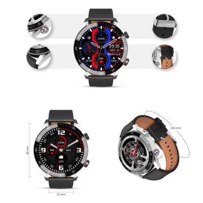 7. Gravity GT4-5 Herren-Smartwatch