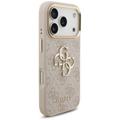 4. Guess 4G Big 4G Classic Logo Hülle für iPhone 17 Pro - Roségold