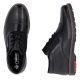 6. Bequeme Herren-Ankle-Boots aus Leder, gefüttert, schwarz, Rieker 10504-00