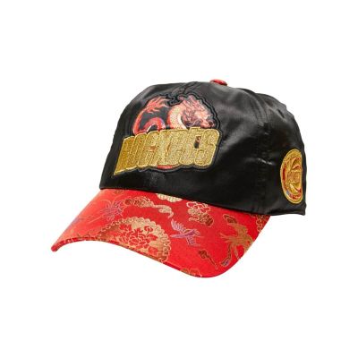 Mitchell & Ness NBA Houston Rockets New Dawn Dad Cap - 6LUOMM20058-HROBLCK