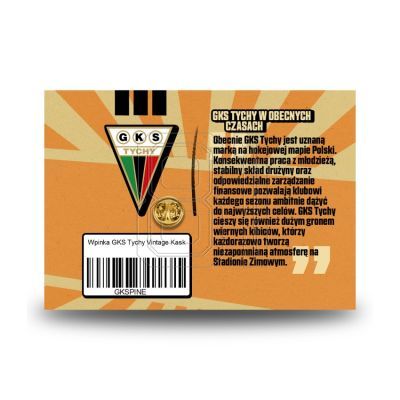 6. GKS Tychy Premium SREBGKS-PIN Stift