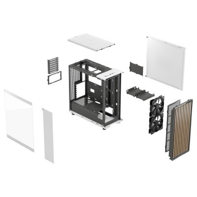 11. Fractal Design North White