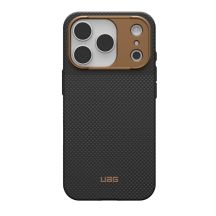 UAG Fibr Armr MagSafe - iPhone 17 Pro Hülle kompatibel mit MagSafe (Kevlar Graphit / Bronze)