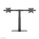 10. Neomounts FPMA-D865DBLACK Monitorhalterung/Ständer 68,6 cm (27") Schreibtisch Schwarz