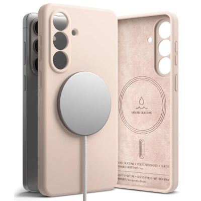 Ringke Silikon MagSafe Hülle für Samsung Galaxy S26+ - Pink