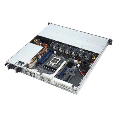 8. ASUS Rack 1U RS300-E12-RS4/350W Intel C262 LGA1700 95W 4xDDR5 4400/4000/3600 4x3,5"/2,5" 4xSATA/SAS/NVMe 2x Intel I210AT 1x Management-Port, 1+1 450W 80 PLUS Platinum