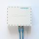 4. Mikrotik RB750GR3 Gigabit-Ethernet-Router, Türkis, Weiß