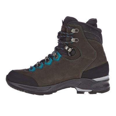 3. Lowa MAURIA GTX Ws Schiefer/turkis Damen Trekkingschuhe Gore-Tex wasserdicht (220645 9767)