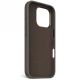 3. Decoded Antimicrobial Silicone Stacks Backcover Case mit MagSafe für iPhone 16 Pro – Dunkelbraun