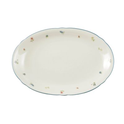 SELTMANN MARIE-LUISE STREUBLUME Ovale Platte 31 x 21 cm