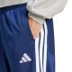 5. adidas Herren-Trikothose mit 3 Streifen, normaler Passform und offenem Saum, Blau, JI8803