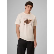 Herren-T-Shirt mit Aufdruck, regulär, Größe 4F 4FRSS26TTSHM4230-11S