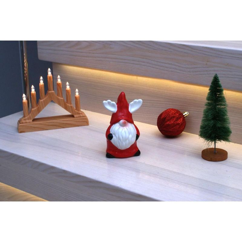 4. Wikinger-Weihnachtsmannfigur, 7,5 x 6 x 11,5 cm