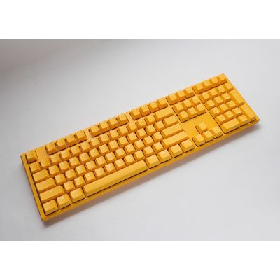 6. Ducky One 3 Gelbe Gaming-Tastatur USB Deutsch Gelb