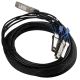 2. Mikrotik XQ+BC0003-XS+ InfiniBand-Kabel 3 m QSFP28 4x SFP28 Schwarz, Chrom