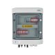 Hermetischer DC/AC-EMITER-Anschlusskasten IP65 mit Dehn 1000-V-DC-Überspannungsableiter Typ 2, 2 x PV-String, 2 x MPPT // Dehn-AC-Begrenzer Typ 1+2, 10 A, 3-polig