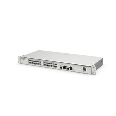 3. Reyee Managed Switch | L3 | 24 Ports 1 Gbit/s + 4 Uplink SFP 1 Gbit/s Ports | Rackmontage