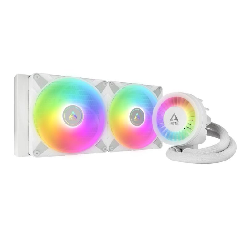 18. ARCTIC Liquid Freezer III 280 A-RGB Prozessor All-in-One Flüssigkeitskühler 14 cm Weiß 1 Stück.