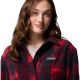 4. Columbia Benton Springs Fleece-Shirtjacke II 2085661613 Rot L