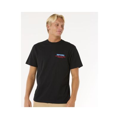 2. RIP CURL Surf Revival Ding Repair Tee Schwarz