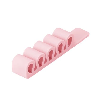 9. Silikon-Büro-Organizer – rosa
