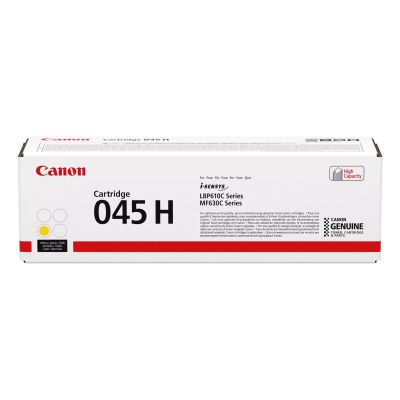 Canon 045 H Tonerkartusche, 1 Stück, Original, Gelb