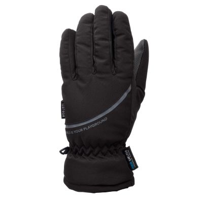 12. Meteor Hiemis XXS schwarze Winterhandschuhe