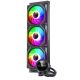 8. GameMax ICEBURG 360 DIGITAL BK Computer-Kühlsystem Prozessor All-in-One Flüssigkeitskühler 12 cm Schwarz 1 Stück.