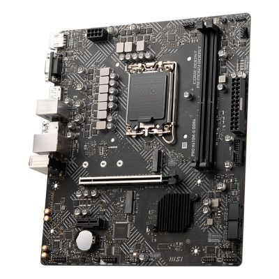 3. MSI PRO H610M-G DDR4 Mainboard Intel H610 LGA 1700 Micro-ATX