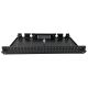 4. Alantec Glasfaserverteilerkasten 24xSC Simplex / 24xLC Duplex 19" 1U mit Frontplatte und Montagezubehör (Verschraubungen, Bänder), erweiterbar (FOP-1U-24SCS-C)