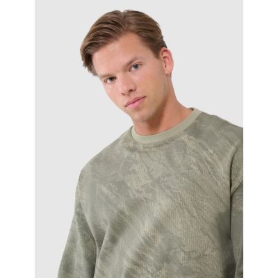 4. Herren Sweatshirt ohne Reißverschluss, ohne Kapuze, 4F 4FWSS25TSWSM1582-44A