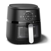 Philips Fritteuse der Serie 2000 NA221/00 mit einem Fassungsvermögen von 4,2 Litern (silber)