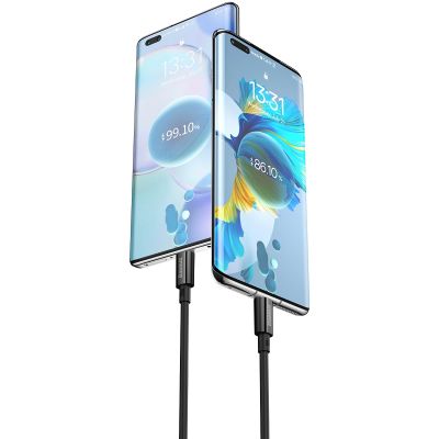 2. Baseus Superior Series USB-A/USB-C-Kabel 100 W 2 m – Schwarz