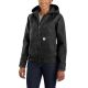 Carhartt Washed Duck Active Jackets Damen-Isolierjacke – Schwarz, Größe: S