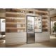 25. Haier HTW5620DNMG Mehrtüriger Kühlschrank (Edelstahl)