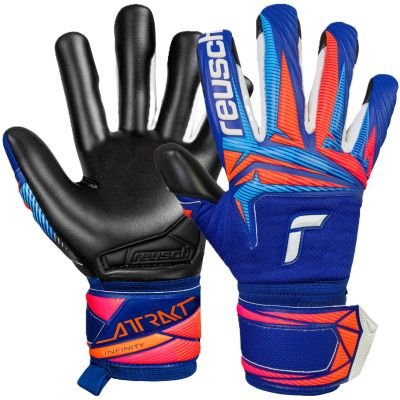 Reusch Attrakt Infinity Evolution NC Torwarthandschuhe Blau-Schwarz 5670725 4127