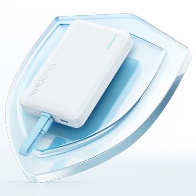 9. Cuktech CP132ML 10000 mAh Magnetische Powerbank – Weiß