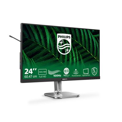 10. Philips 5000 Serie 24B2G5200/00 Computermonitor 60,5 cm (23,8") 1920 x 1080 px Full HD LCD Anthrazit