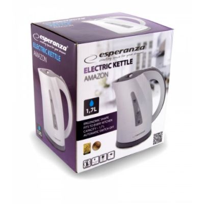 4. ESPERANZA Wasserkocher Amazon 1,7 l EKK022