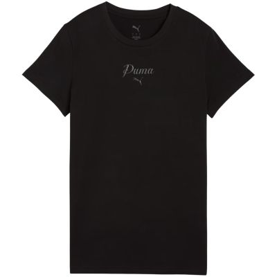 2. Puma ESS Script Tee Damen-T-Shirt Schwarz 691760 01