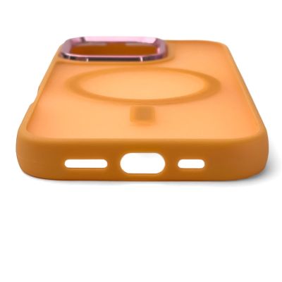 4. Magnetic Collection MagSafe-Hülle für iPhone 16 Pro Max – Orange