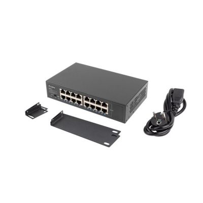 13. LANBERG SWITCH RSGE-16 RACK 10"/19" (16-PORT, 1GB)