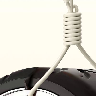 8. Dudao L7SF 2in1 Kabel USB-C - USB-C / Lightning 100W 1,2m - Beige