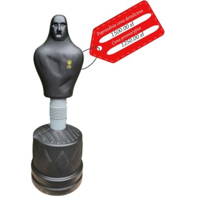 8. Freistehende verstellbare Schaufensterpuppe MASTERS BOX-MAN-1 schwarz