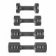 3. Verstellbare Hanteln 2x 2,5 kg Spokey Multibell SPK-944195