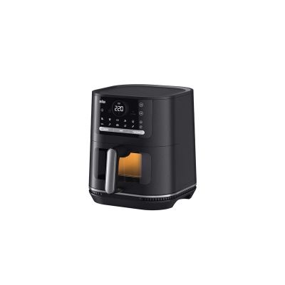 9. Braun HF 5075 Einzel-Heißluftfritteuse, 2000 W, Schwarz/Grau