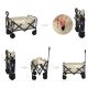 18. Faltbarer Reise- und Strandwagen 71 x 50 x 48 cm mit Griff Redcliffs