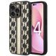 Karl Lagerfeld KLHCP14XPGKLSKW iPhone 14 Pro Max 6,7" Hardcase braun / braun Monogram Stripe